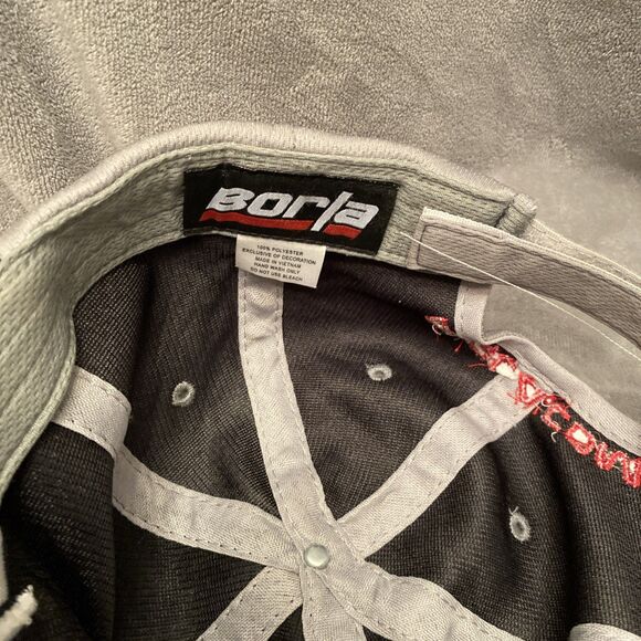 Borla Hat Men’s Snapback Black/Gray Baseball Cap Adjustible - Picture 8 of 9